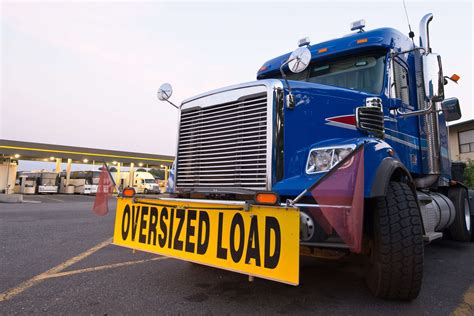 oversize or wide load trucks.